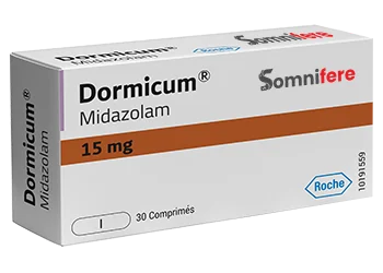 Dormicum 15 mg Midazolam 30 Comprimés- Somnifere.net