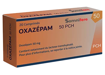 Oxazepam 50 mg 20 Comprimés- Somnifere.net