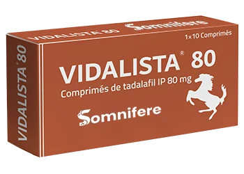 Vidalista 80 mg 10 comprimes- Somnifere.net