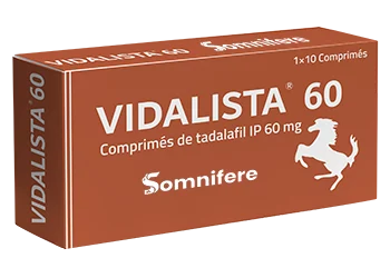 Vidalista 60MG 10 Comprimes- Somnifere.net